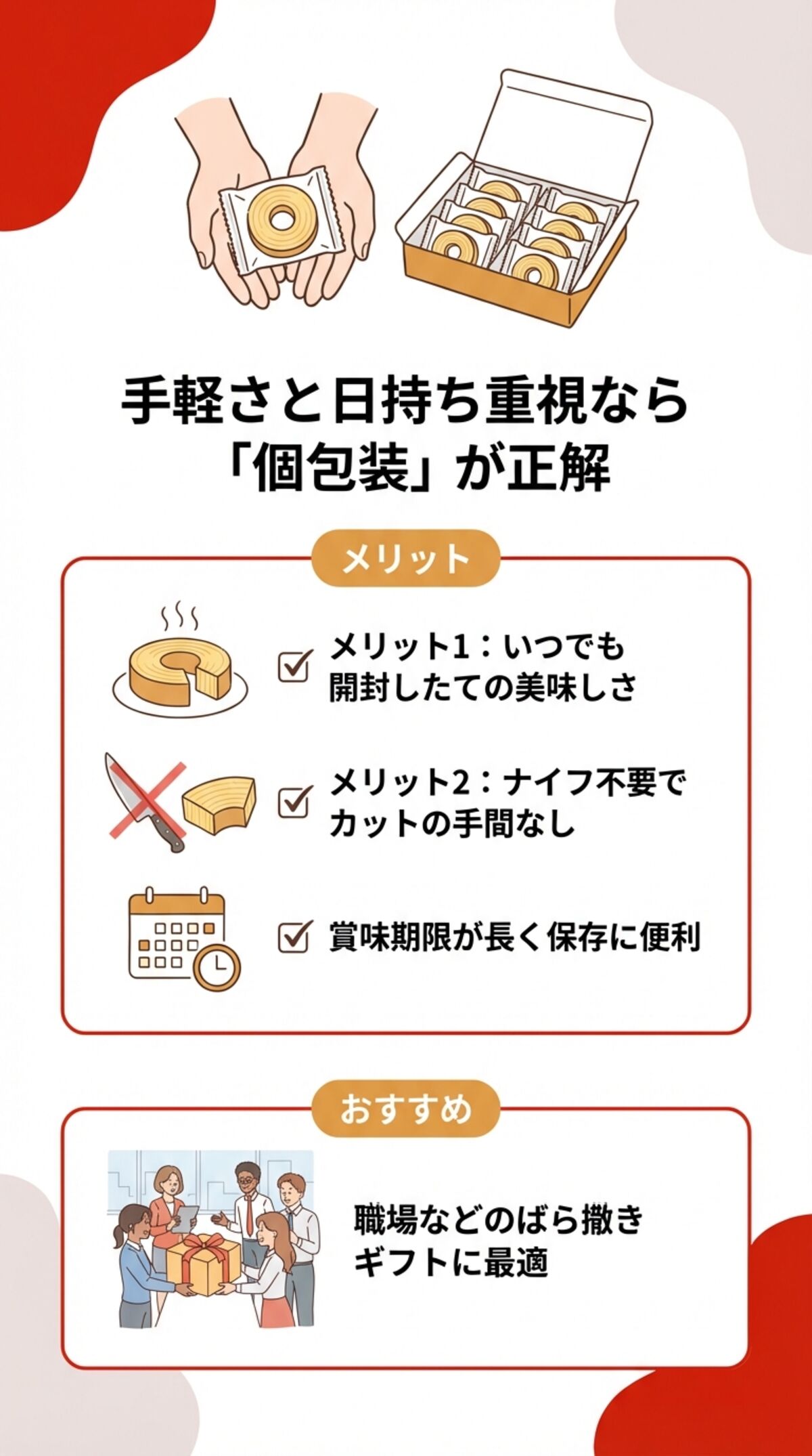 個包装タイプを選ぶメリット