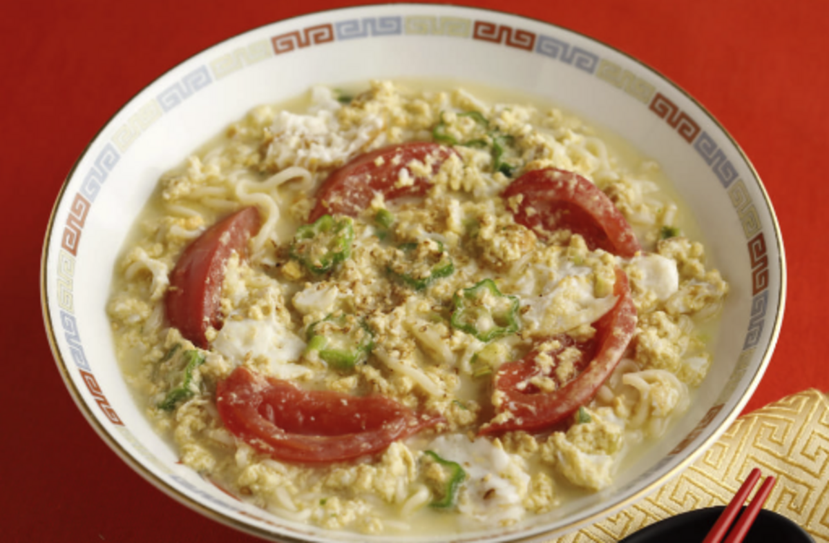 トマたま中華風塩らーめん