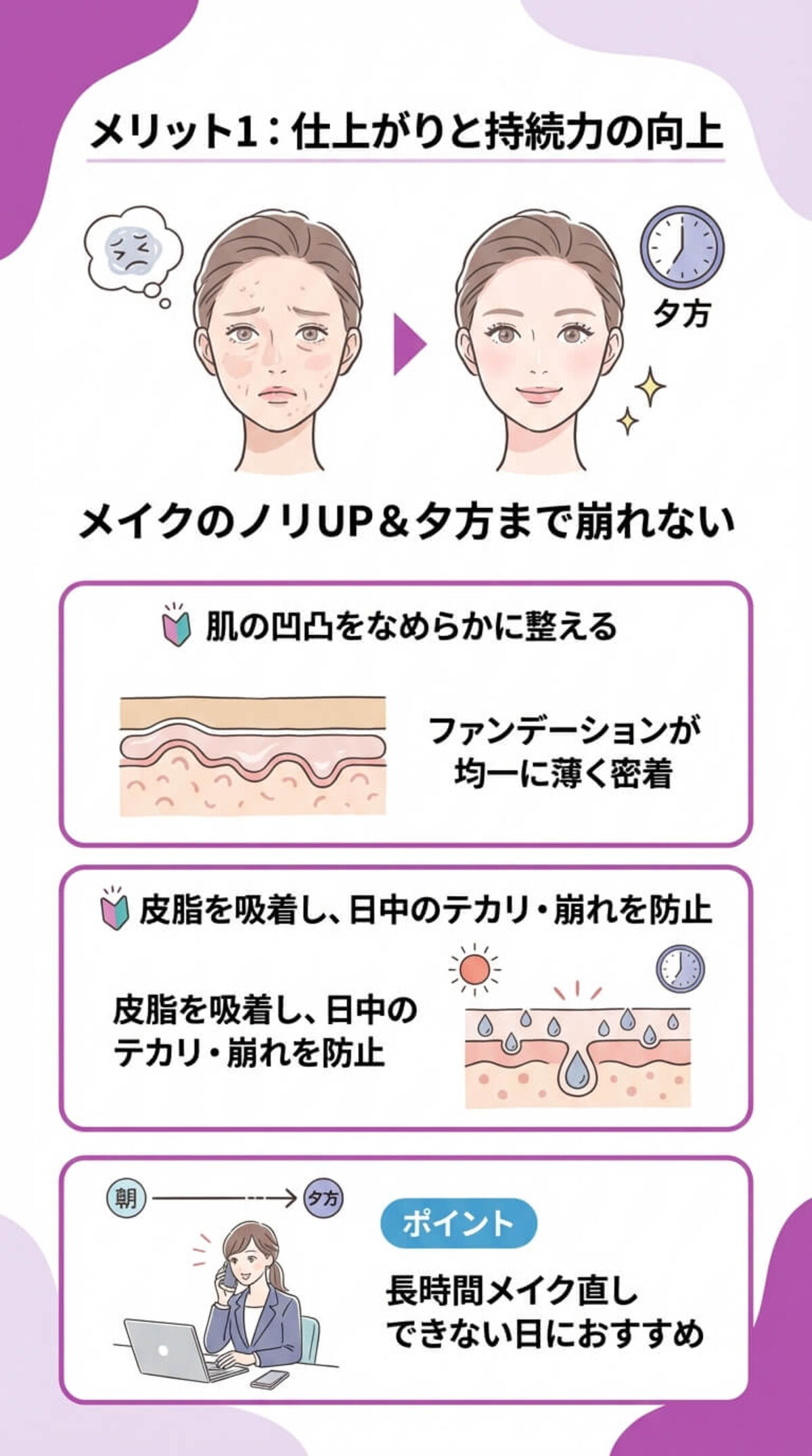 プライマーを使う4つのメリット