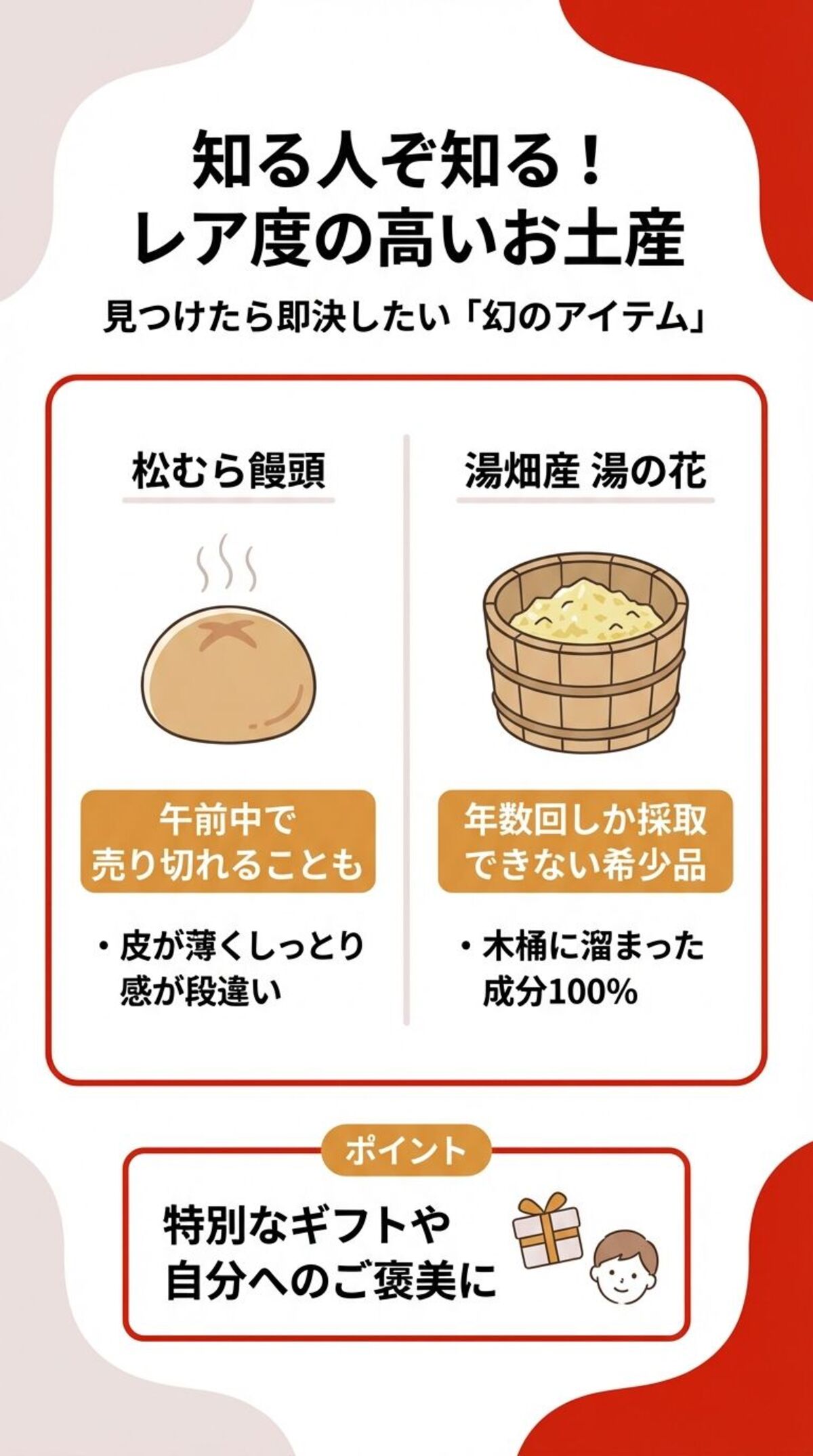 知る人ぞ知るレアなお土産