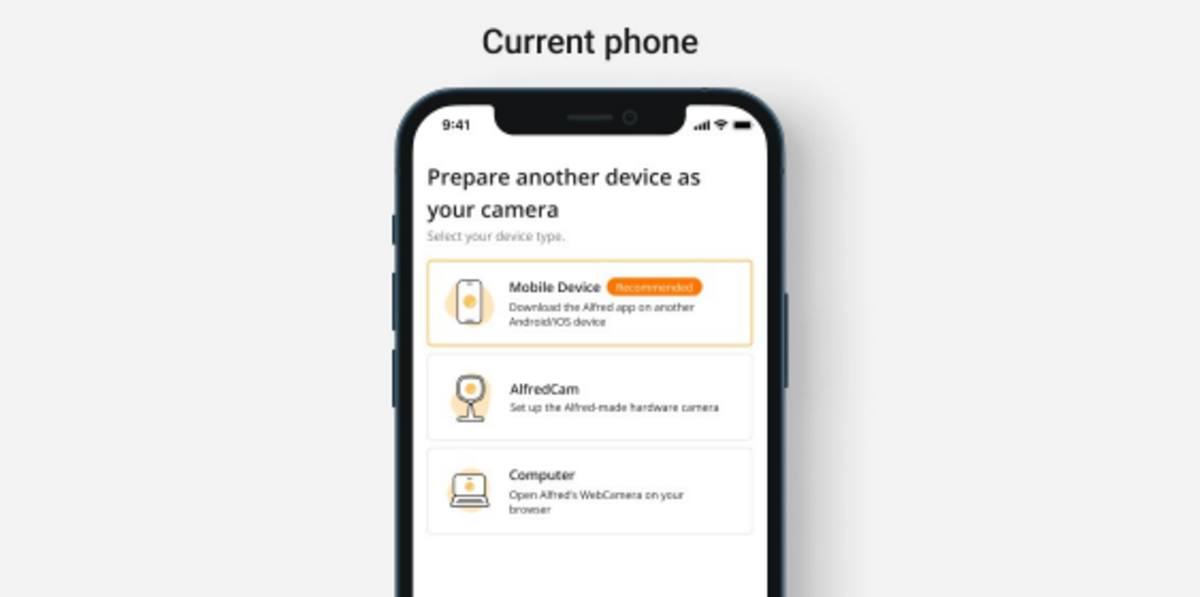 alfred cameraの使用方法