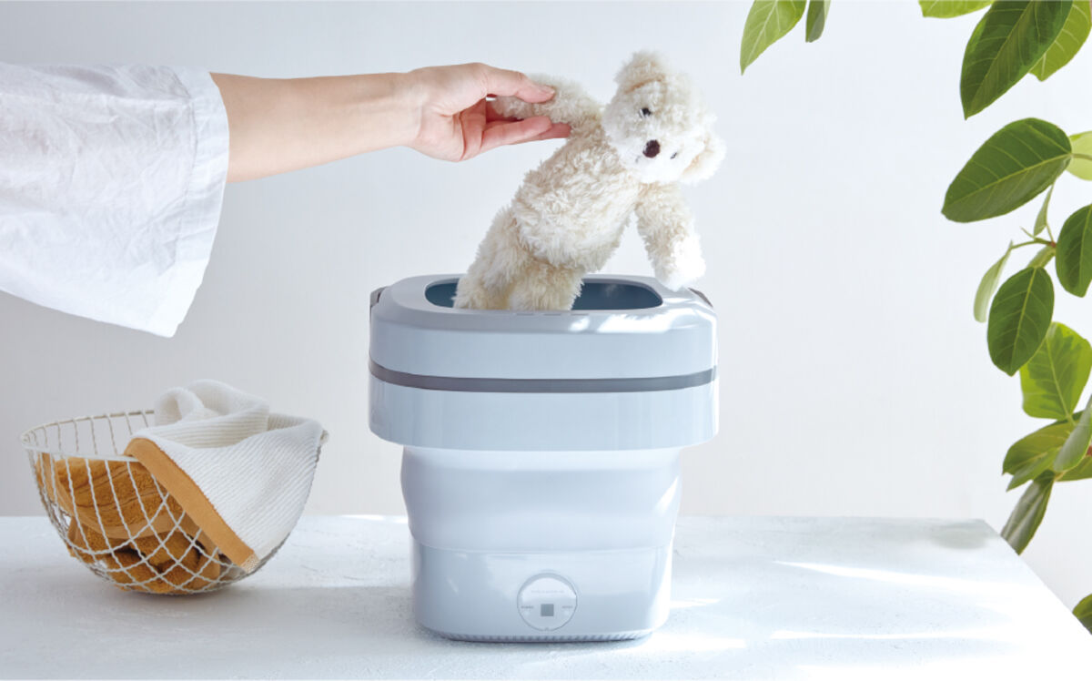 レコルト しまえるミニ洗濯機