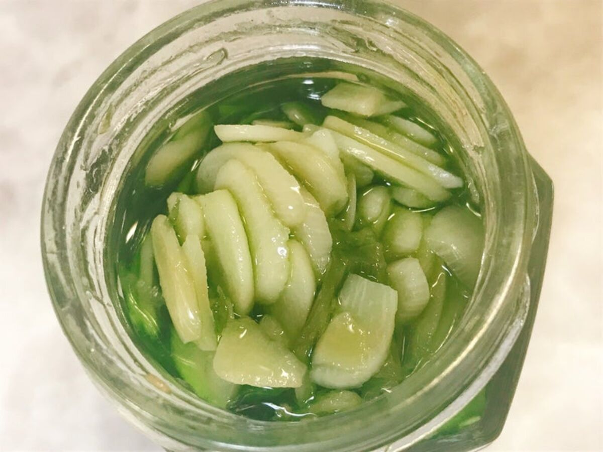 KALDI_青いにんにく辣油