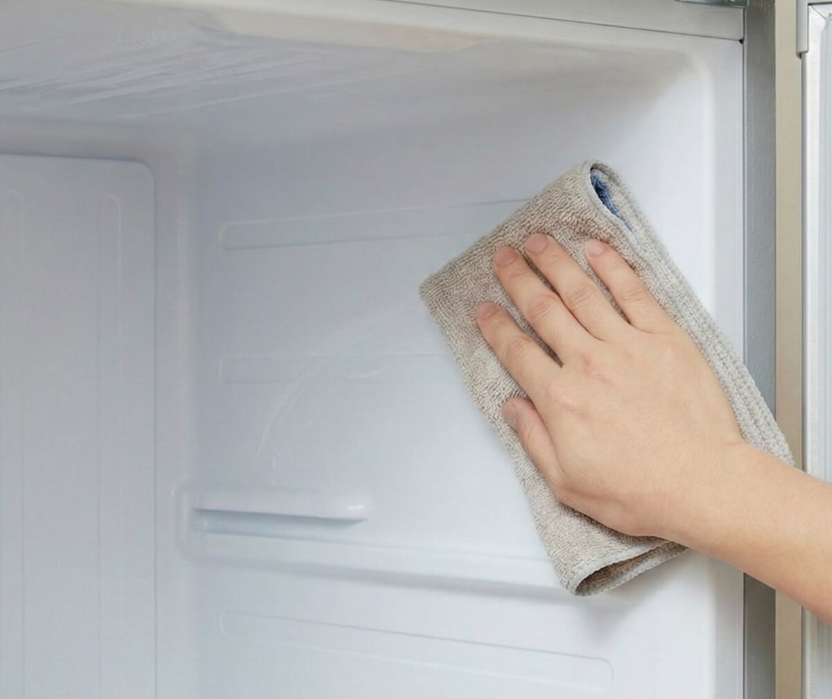 Step4：カビと再結氷を防ぐ「完全乾燥」