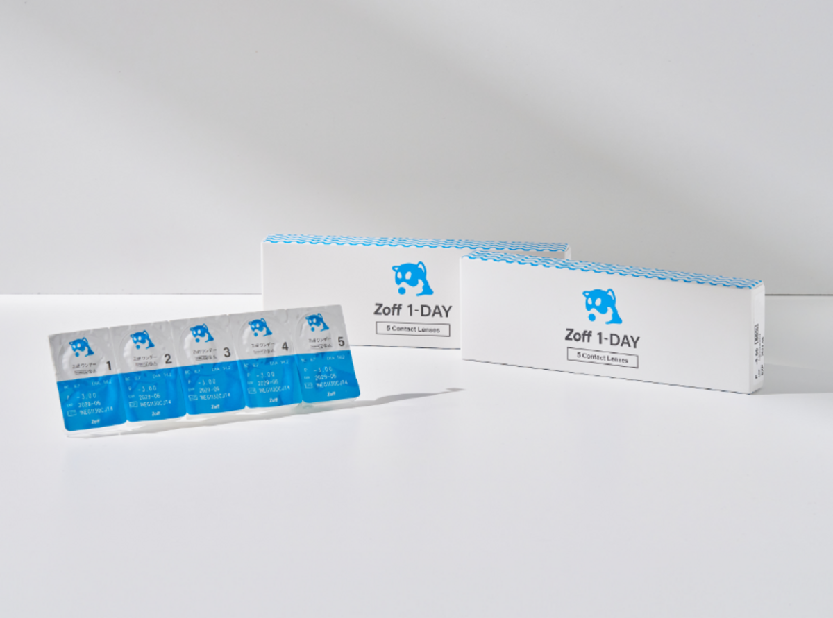 Zoff 1-DAY (1箱 5枚入り) 無料お試しキャンペーン