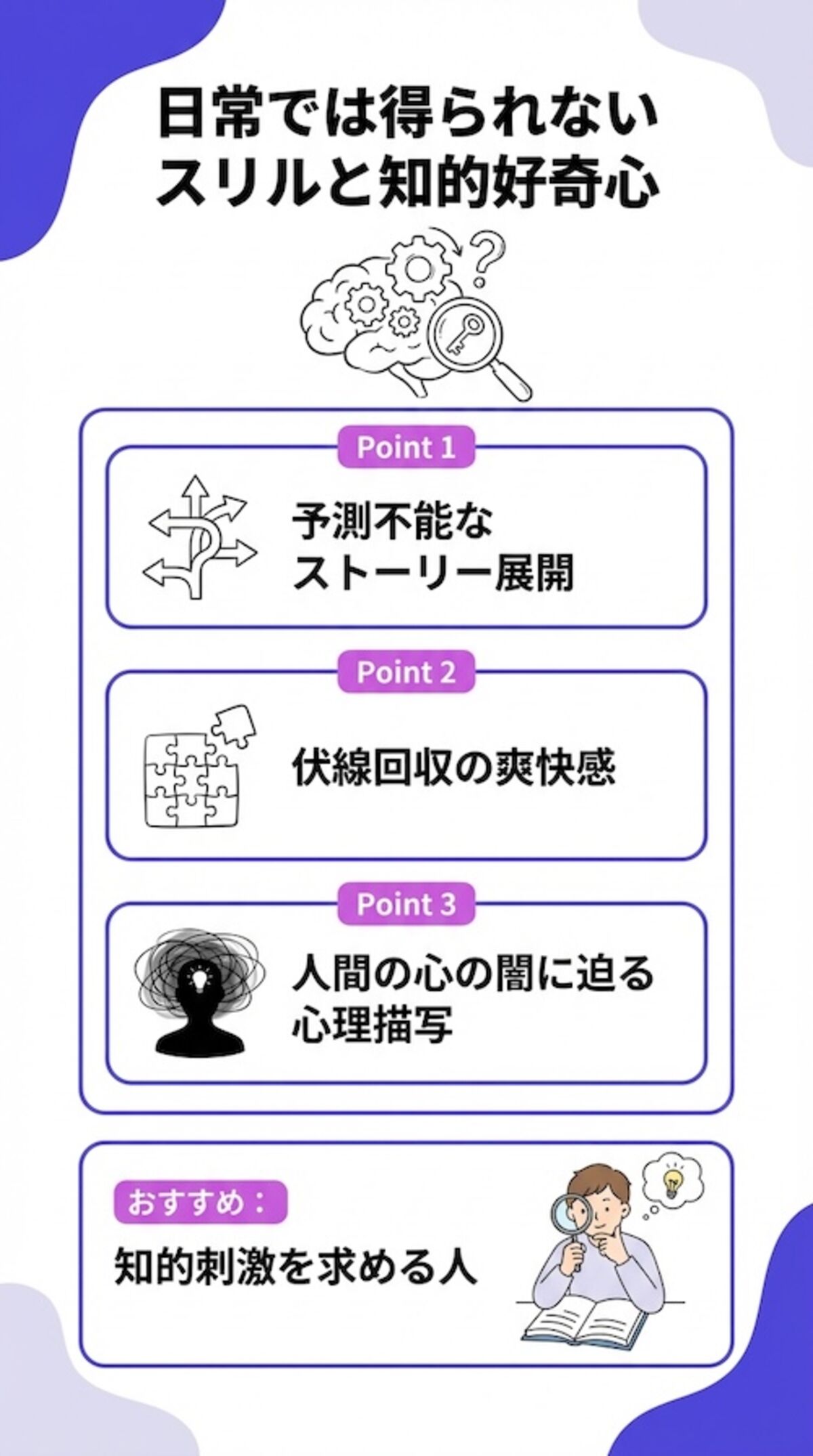 サスペンス・ミステリー映画の魅力