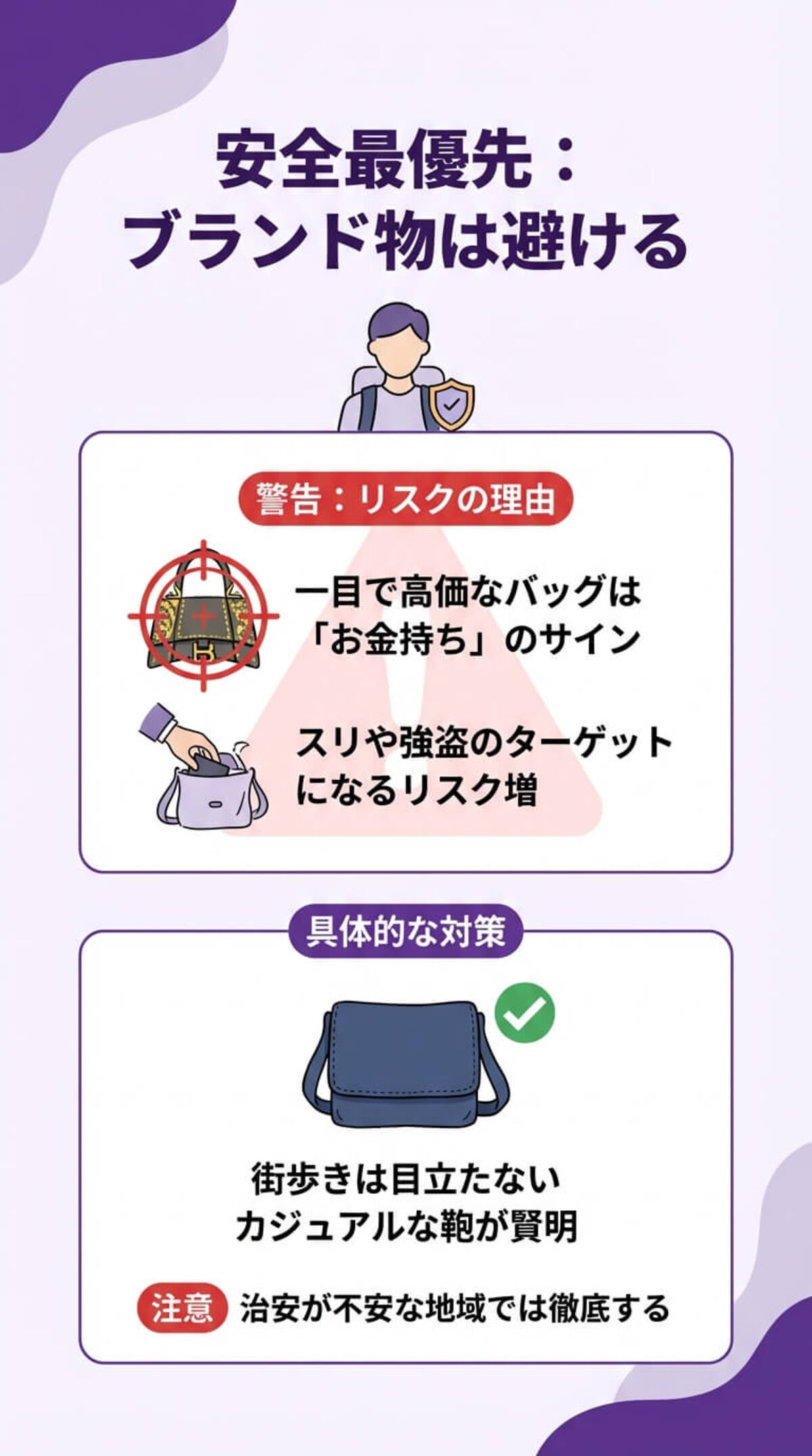選び方④：高級ブランドは避ける