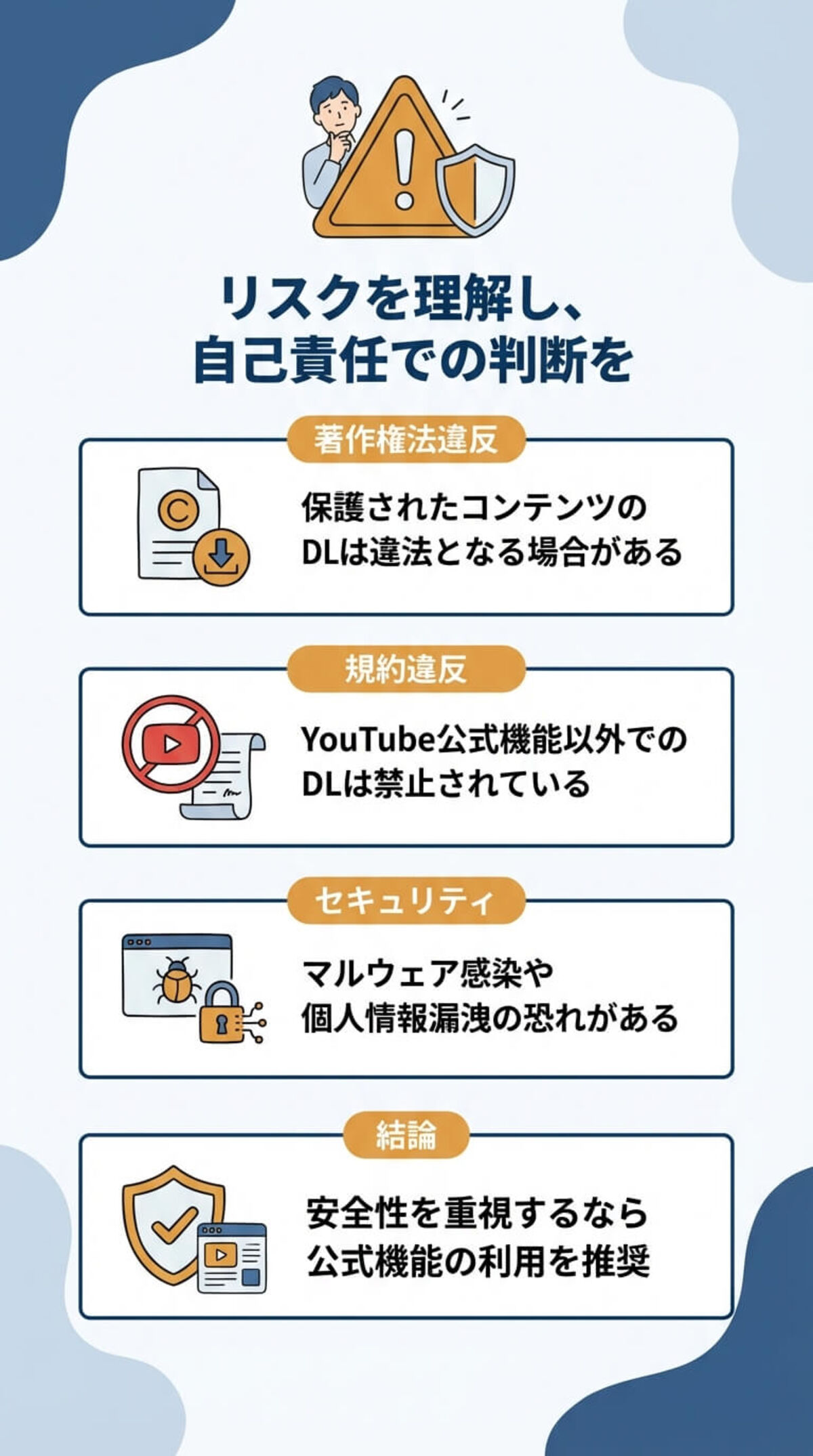 PC用ダウンロードツールのリスク