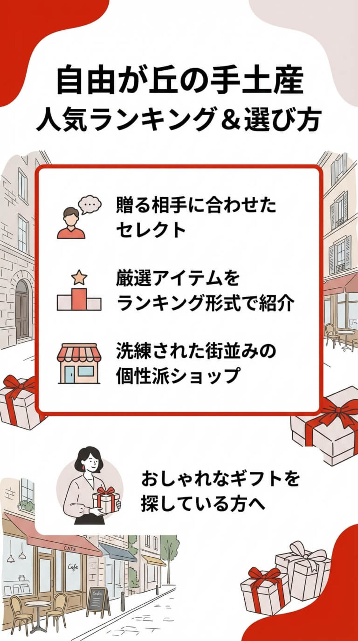 自由が丘の手土産 人気ランキング&選び方