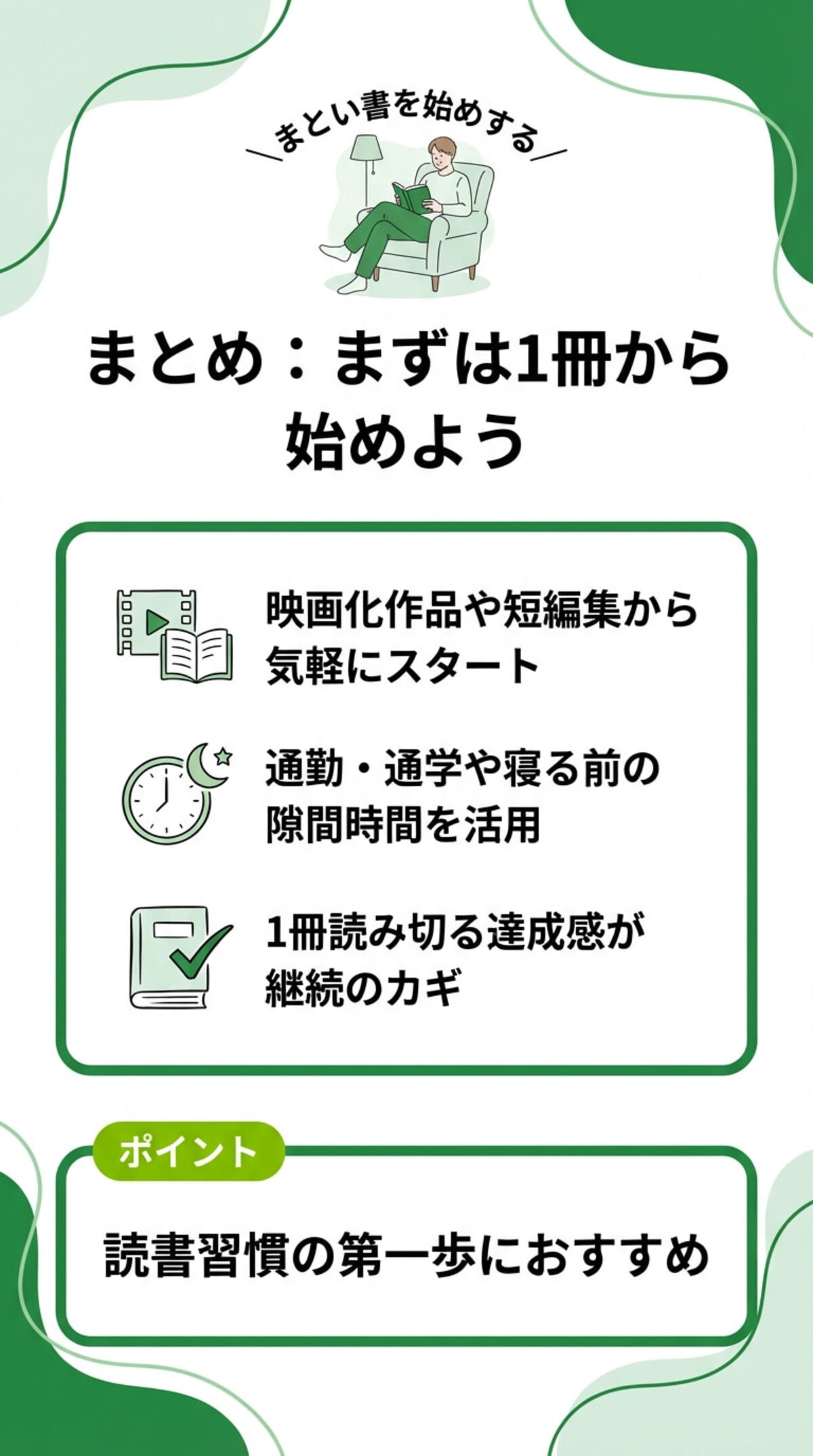 まずは1冊から始めよう