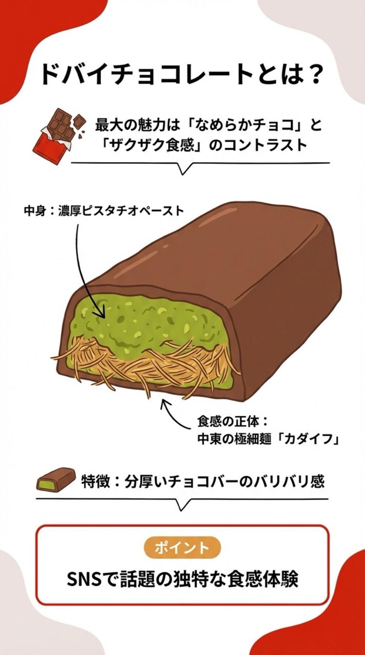 ドバイチョコレートとは