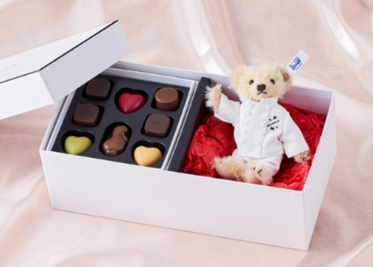 シュタイフ ミニテディベア + セレクション7個入り