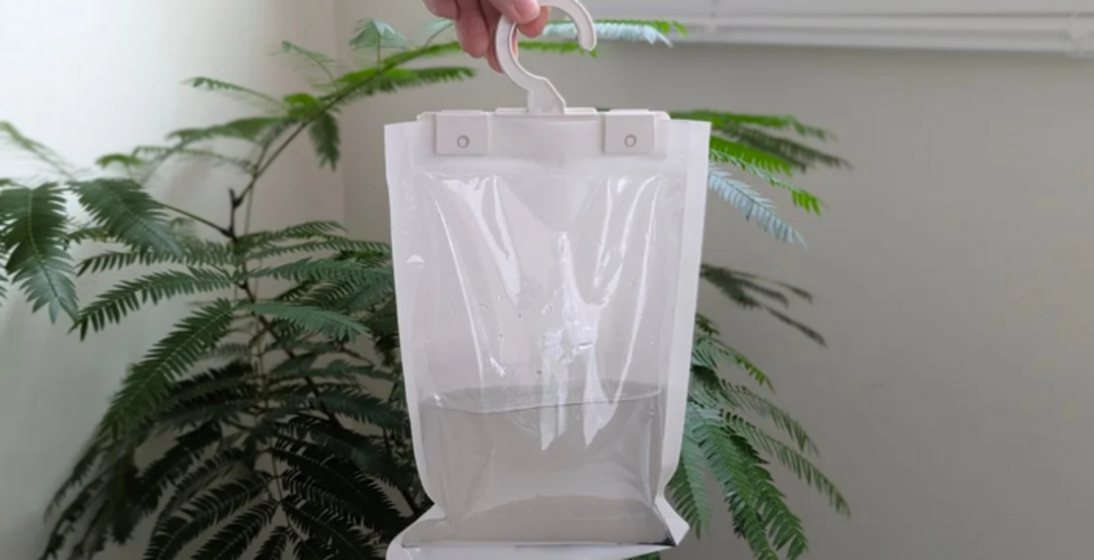 【100均で湿気対策】ダイソーの除湿剤、すごいことになってた