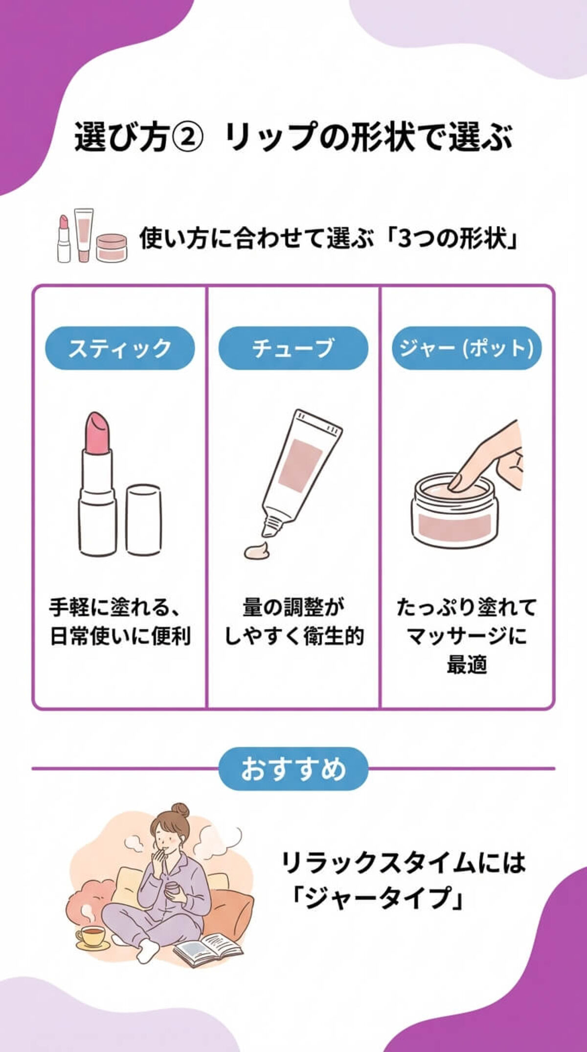 選び方② 形状で選ぶ