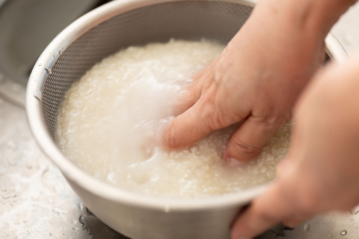 お米研ぎ