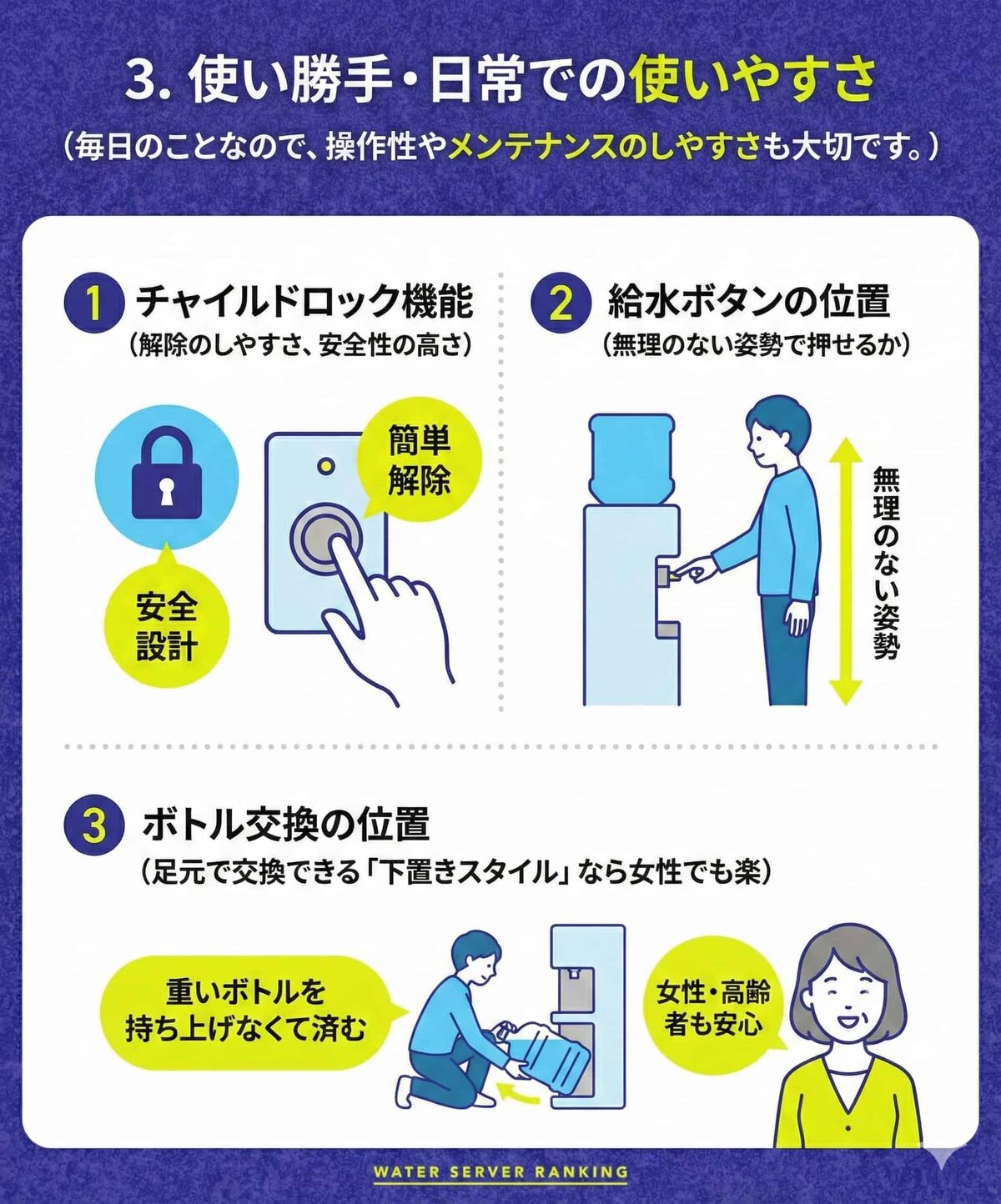 使い勝手・日常での使いやすさ