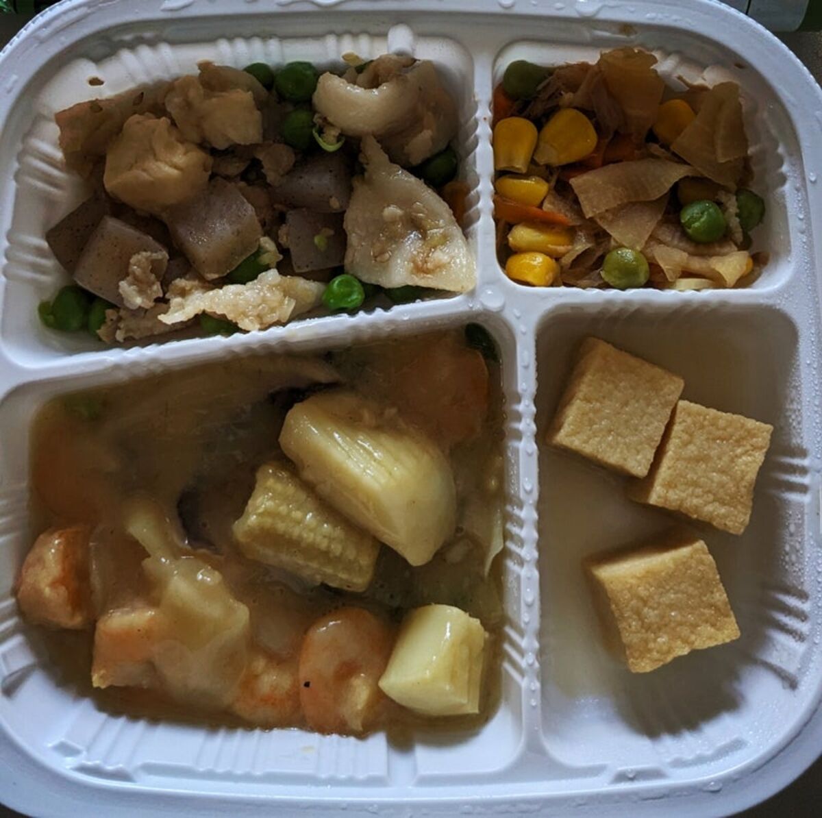 海鮮塩炒め弁当