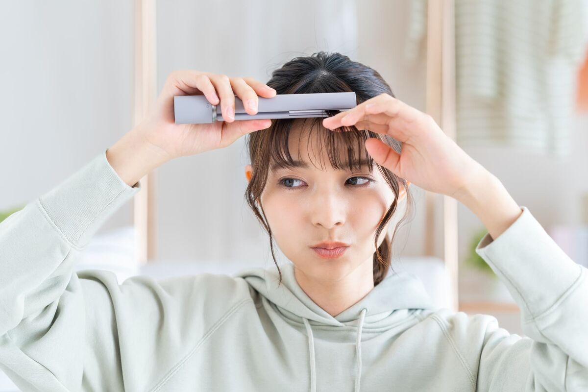 前髪セット