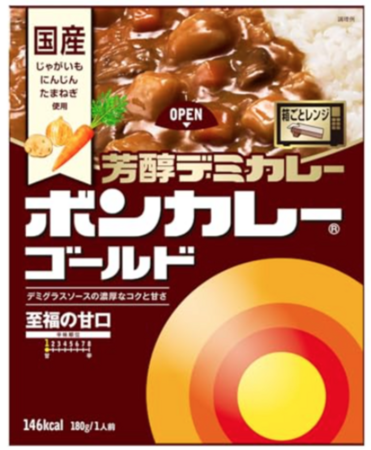 ボンカレーゴールド 芳醇デミカレー