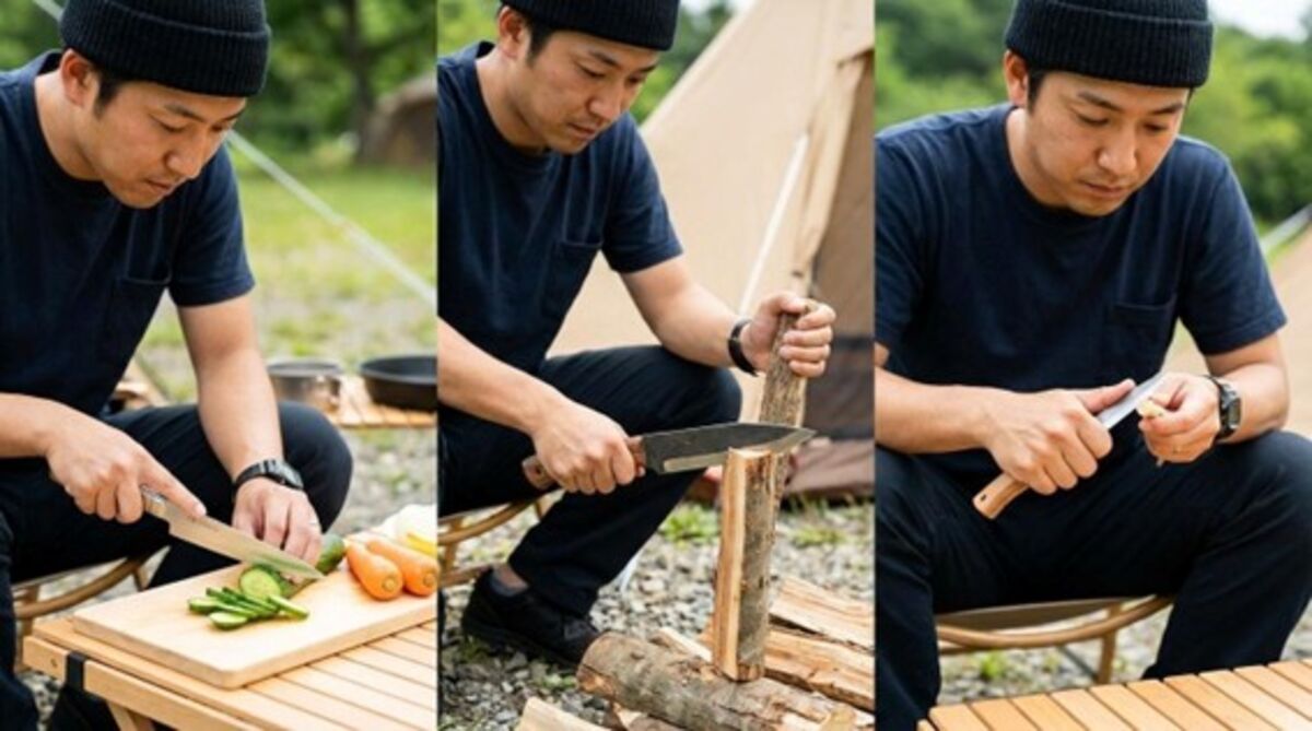 キャンプナイフ