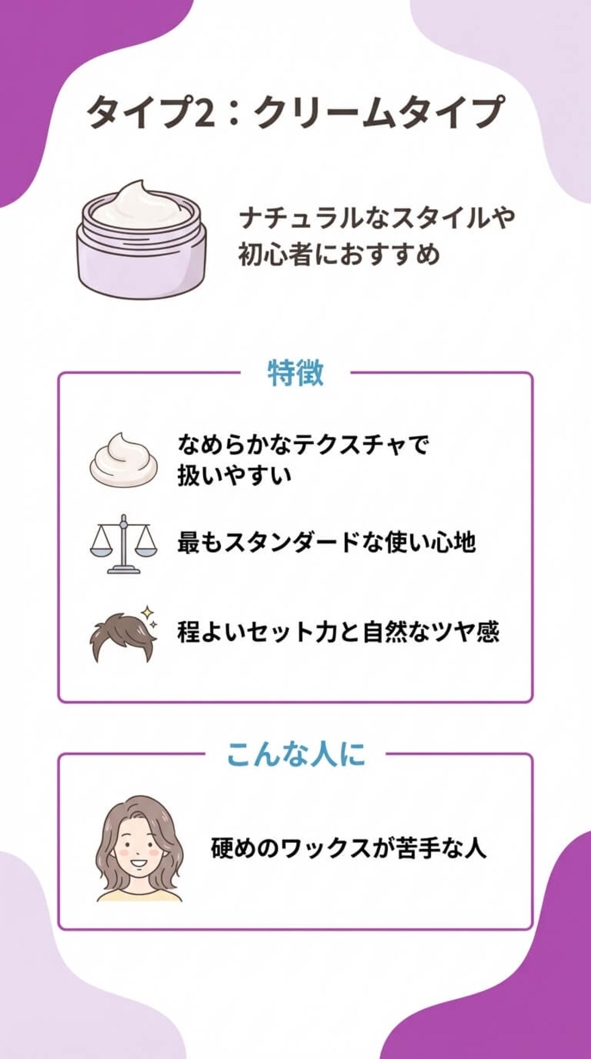 種類② クリームタイプ