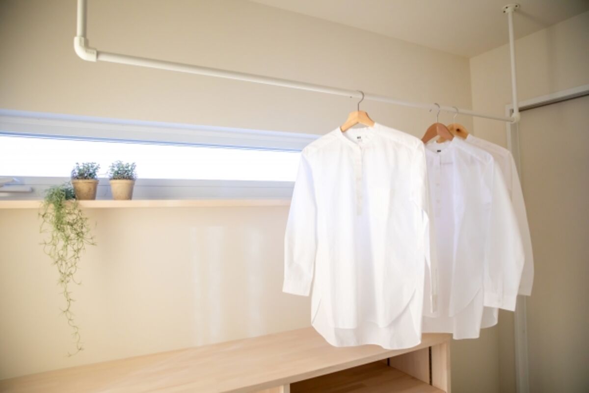 室内物干し