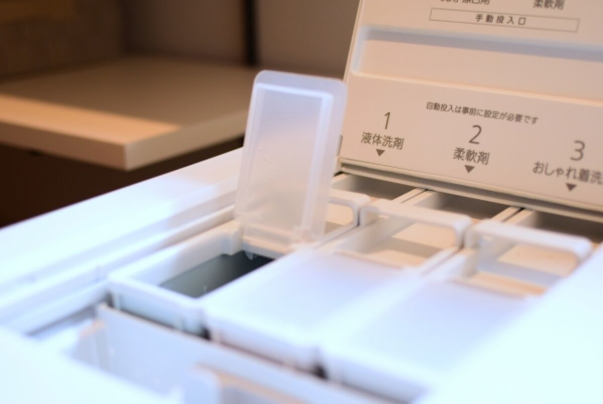 洗剤・柔軟剤の自動投入機能