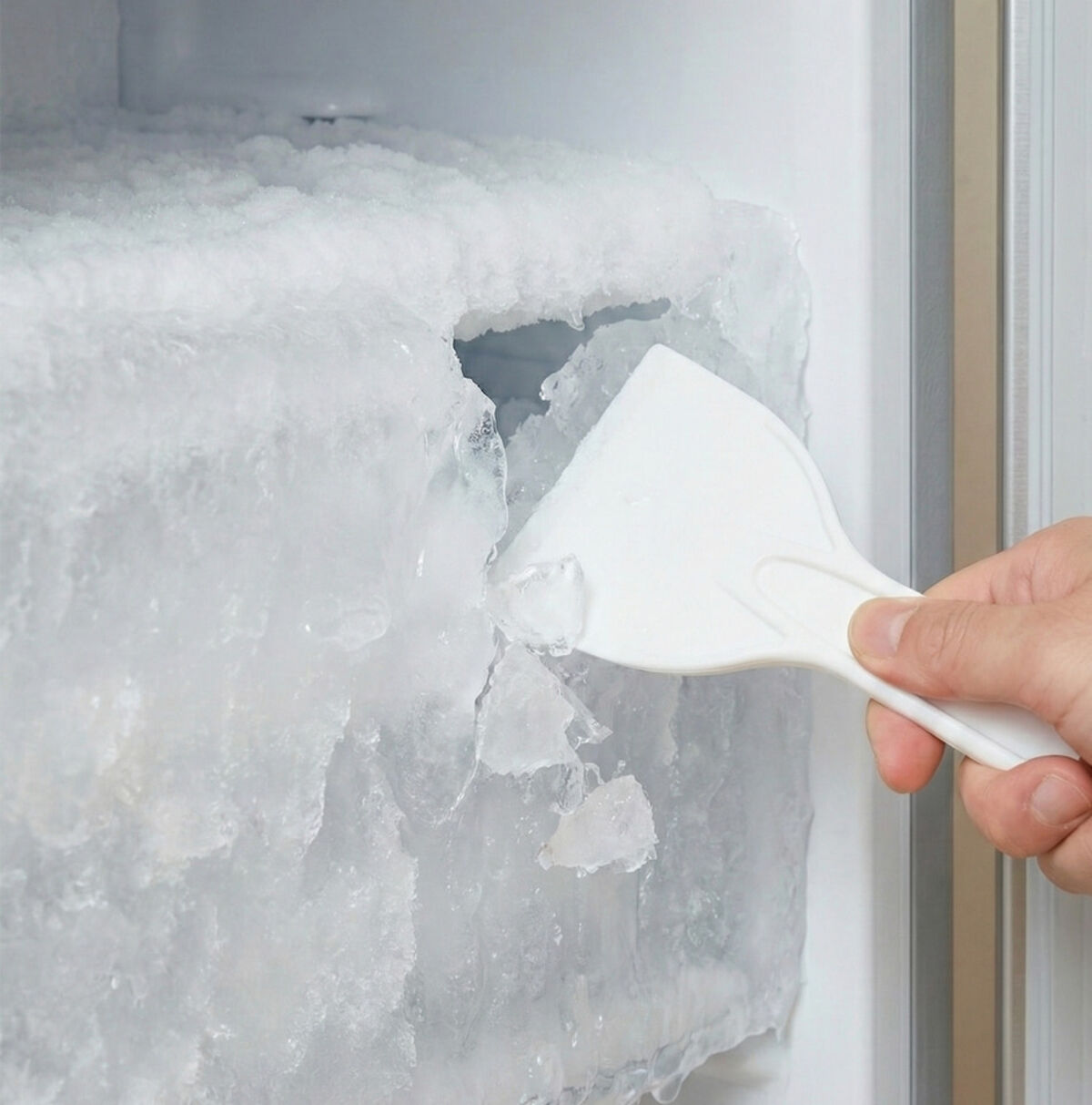 Step3：解凍作業と氷の撤去