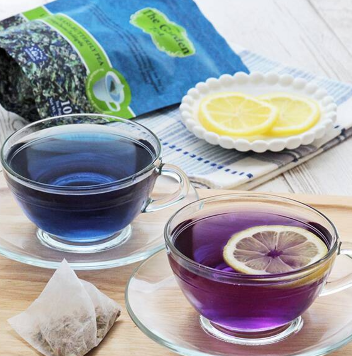 ガーデンティー　レモングラスバタフライピー　10p