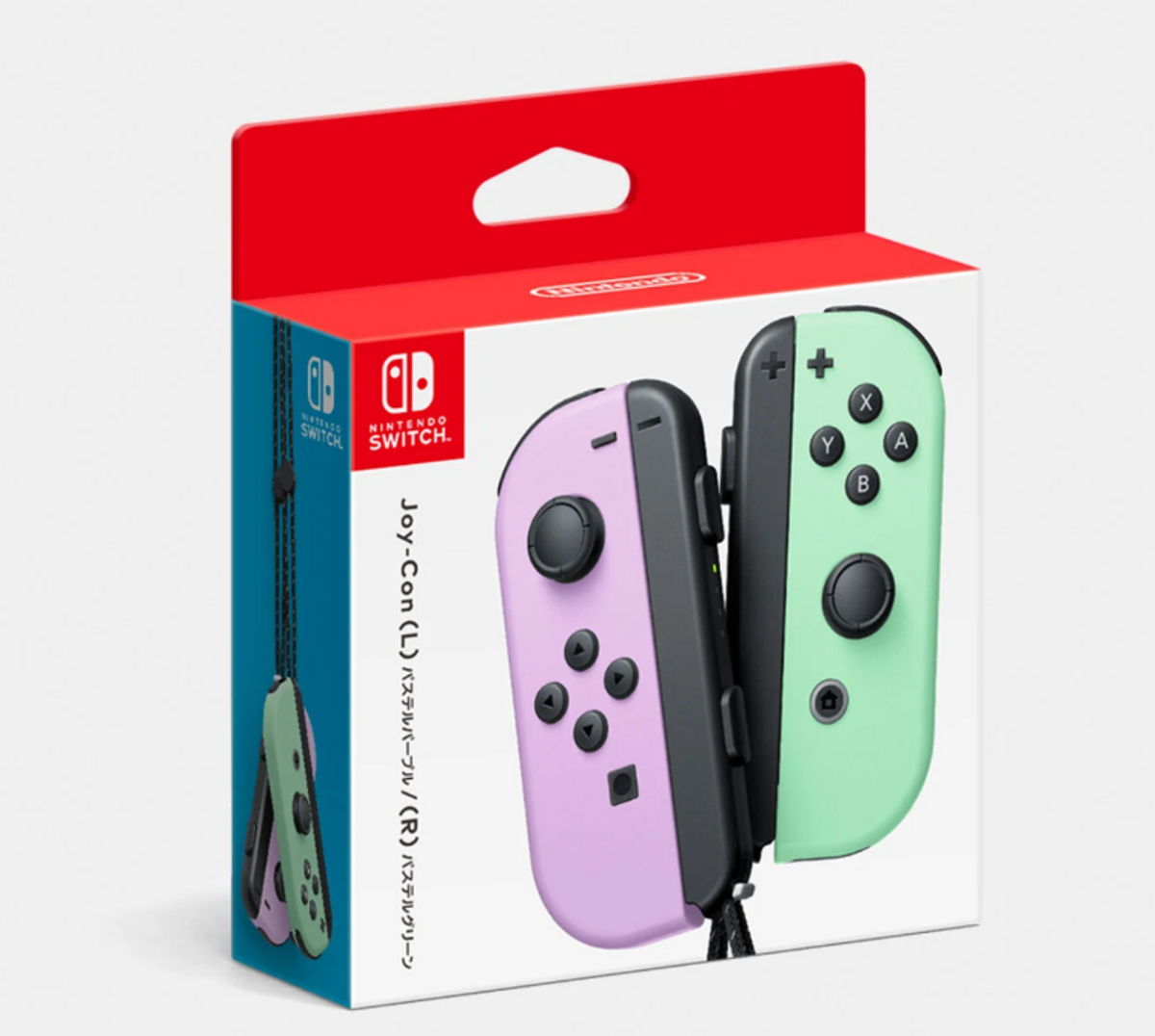 Joy-Con(L) パステルパープル/(R) パステルグリーン