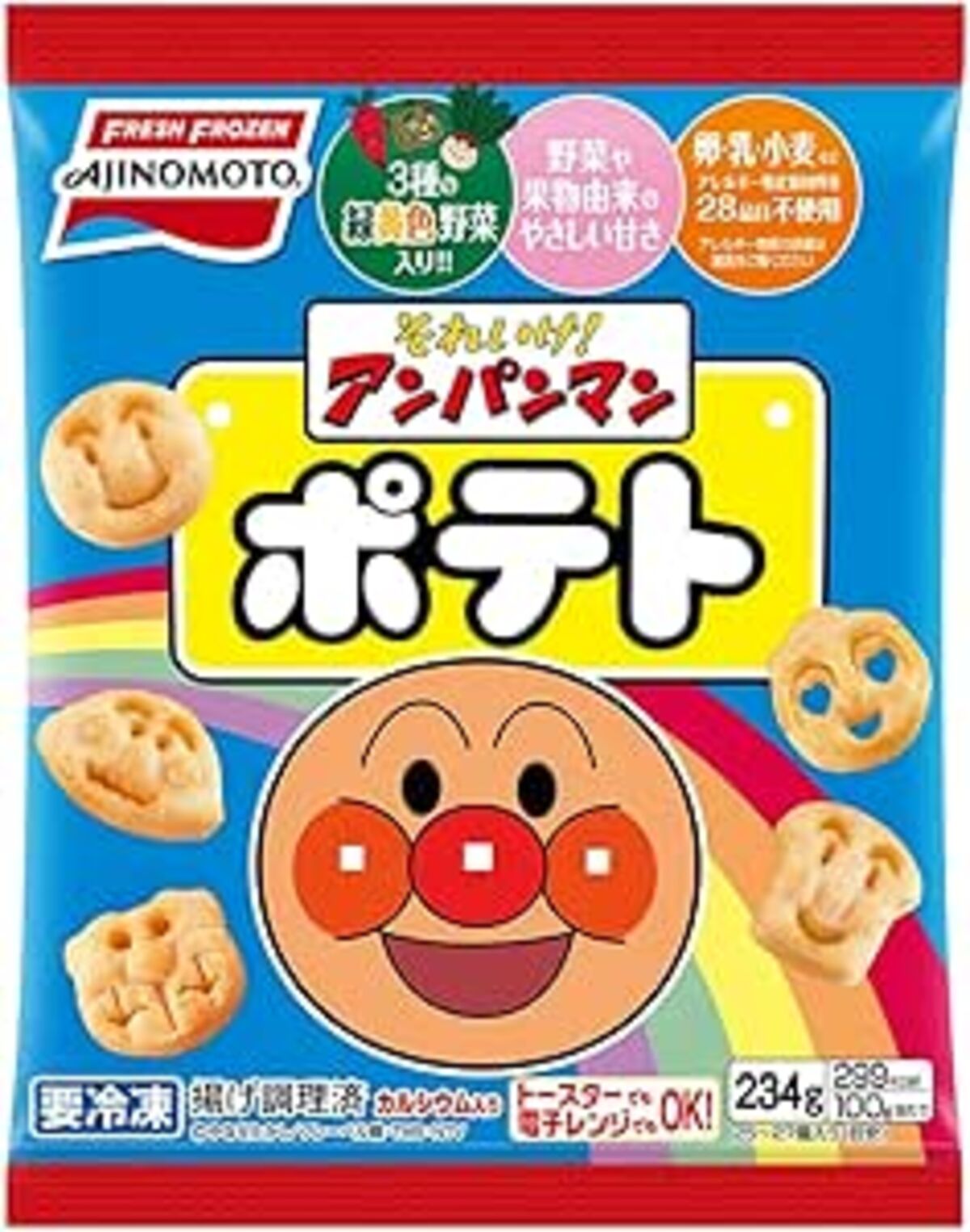 味の素冷凍食品 それいけ！アンパンマンポテト