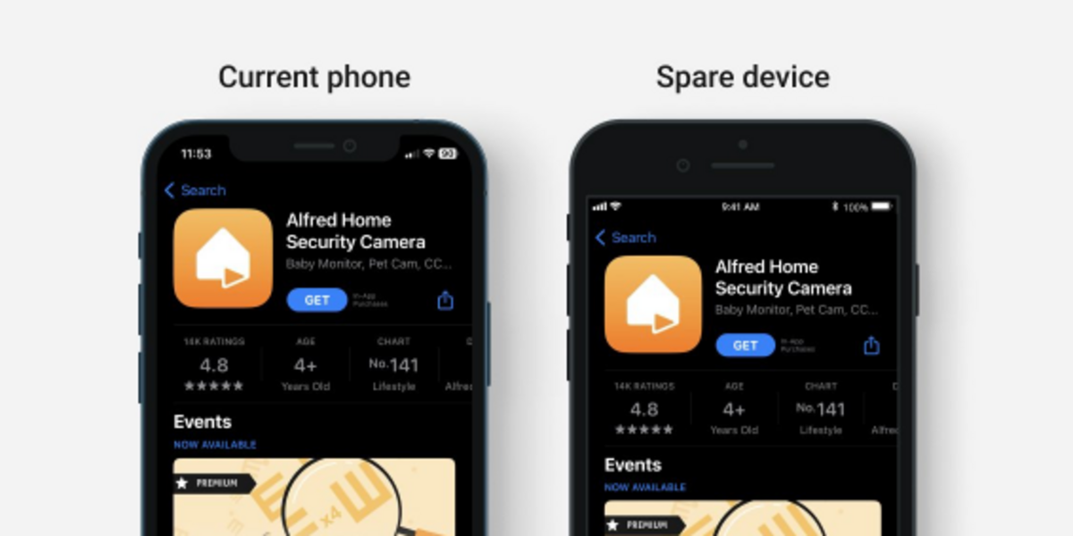 alfred cameraの使用方法
