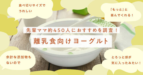 離乳食向けヨーグルト記事メイン画像